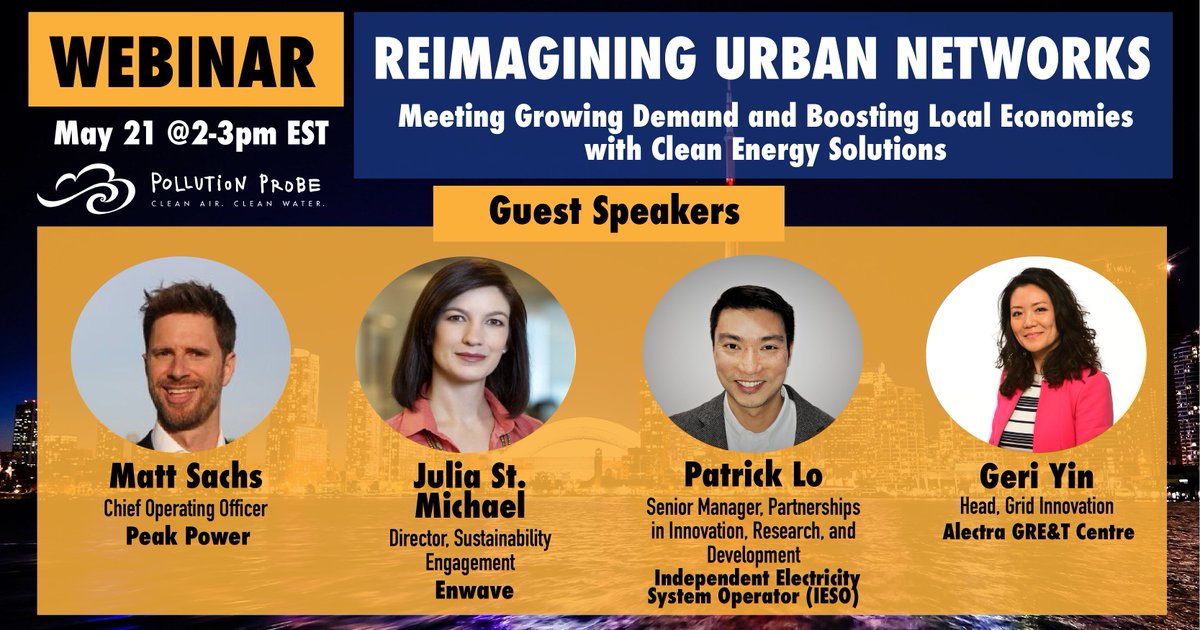 The webinar will highlight some of our own recent work – an urban energy study made possible through the generous support of <a href="/AtmosphericFund/">The Atmospheric Fund</a> – and more real-world projects with our incredible panel of guest speakers.