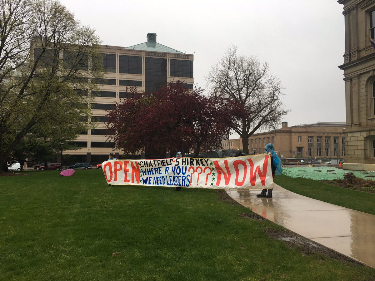 New sign outside the capital with a message for the GOP legislative leaders.