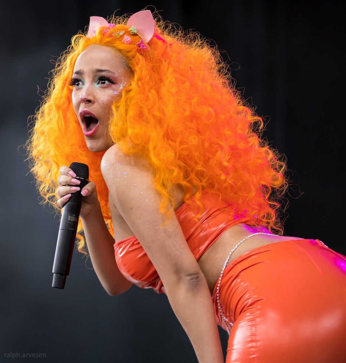 Ralph Arvesen в Твиттере: "Doja Cat performing in San Antoni