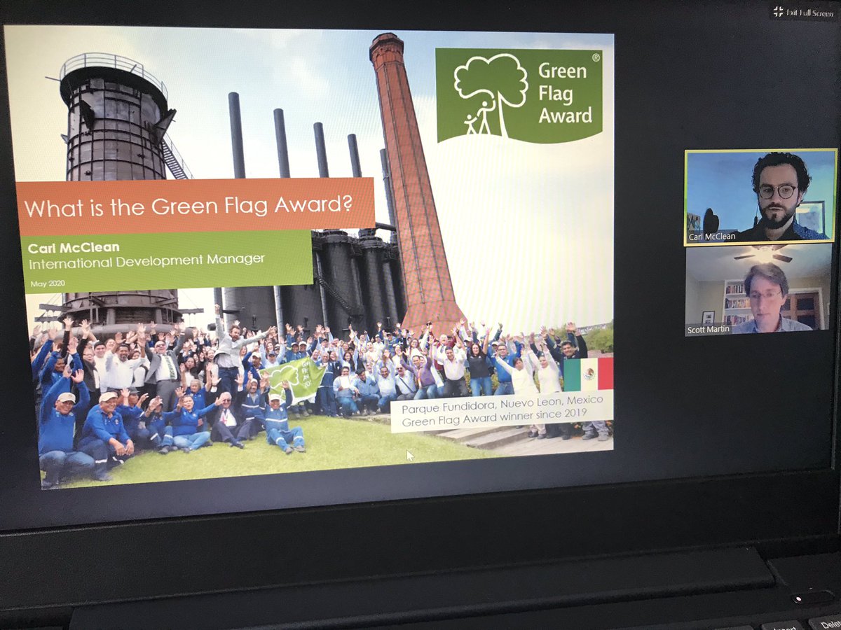 CWparkman's tweet photo. Great to be joining #parks professionals from across the World with the latest @WUParks webinars on @GreenFlagAward @GreenFlagAwdInt 🌳 https://t.co/Q67iKU7csu