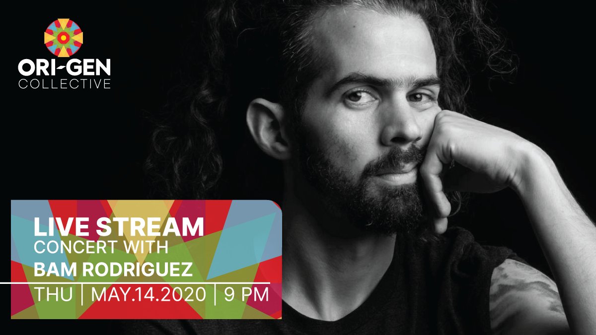 OriGenColl's tweet photo. Please join us for a special performance by bassist, composer and educator Bam Rodriguez, part of the Ori-Gen Music Series, this Thursday May 14 at 9 pm on Facebook Live.
https://t.co/lG4JLgp1n4
#nyclivemusic #worldjazz #panlatin #ambientmusic https://t.co/7a5UDDIUAl