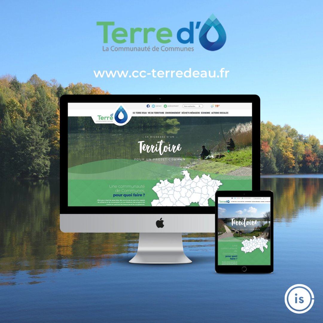 isWebdesign_com's tweet image. [Nos références 💻]

IS Webdesign et #Neftis ont réalisé le site internet vitrine de la communauté de communes "Terre d'Eau" regroupant plus de 18 000 habitants ! 💧

Rendez-vous sur :
cc-terredeau.fr

#webagency #webdesign #digitalmarketing #terredeau #communautecommunes