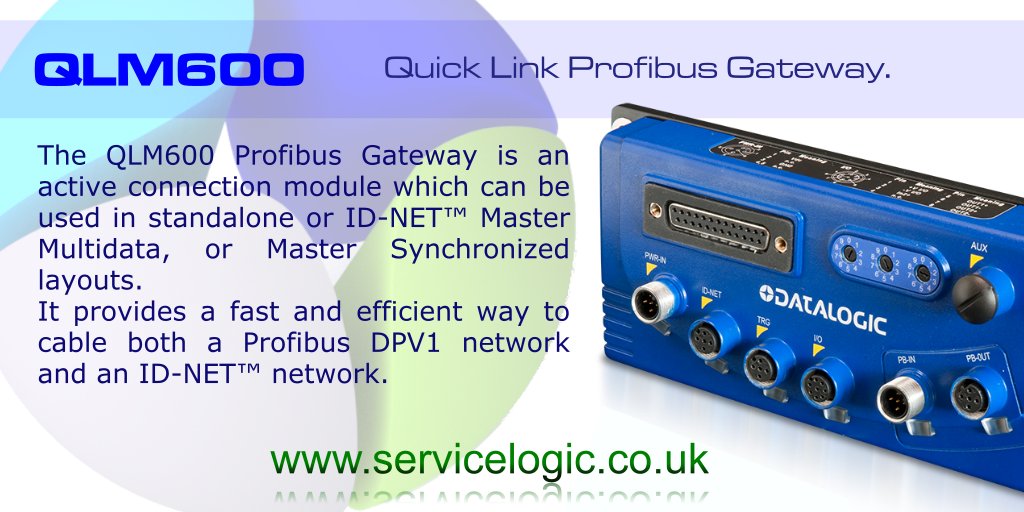 ServiceLogic's tweet image. The QLM600 from @DatalogicGroup provides a fast and efficient method for interfacing with @ProfibusUK Contact @ServiceLogic for more information or click on the link below.

Click here for more information servicelogic.co.uk/industrial-aut…