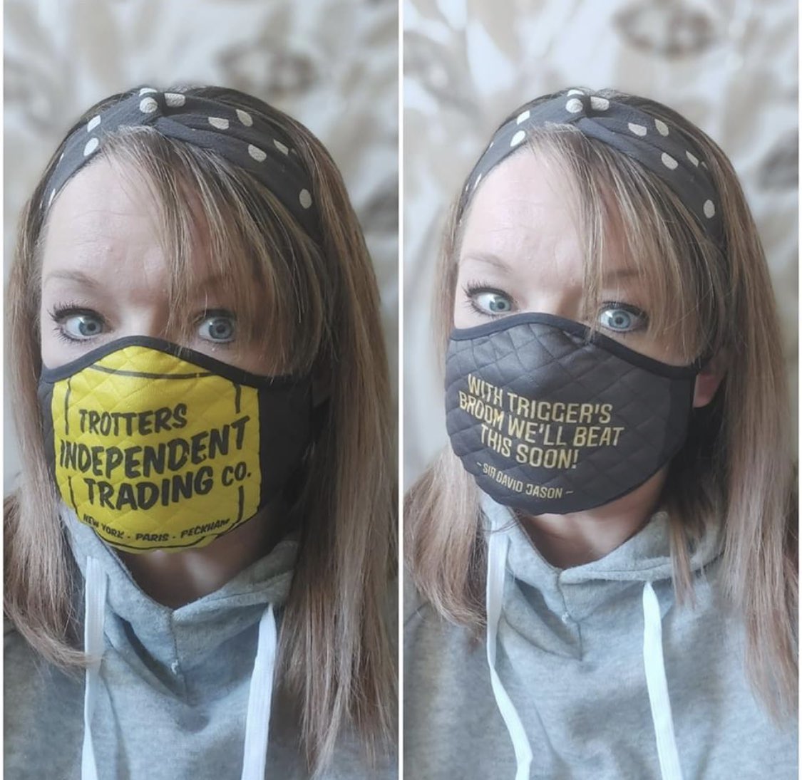 Wear these and this time next year, we’ll be in the pub