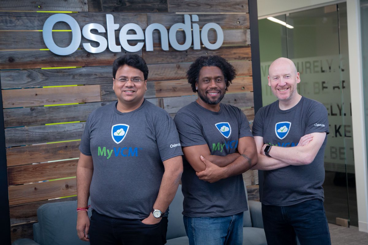 AEDBizInvest's tweet photo. .@Ostendio is a #cybersecurity startup funded by local investors such as CIT and Blu Ventures. During COVID-19, they are helping companies stay secure and compliant by offering free access to MYVCM. They support the Arlington Free Clinic & La Clinica del Pueblo. #BizStrongArlVA https://t.co/HtWbLXSehK