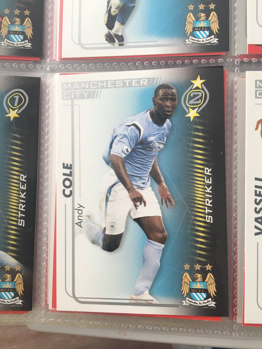 Somebody’s been very kind to Darius Vassell here!