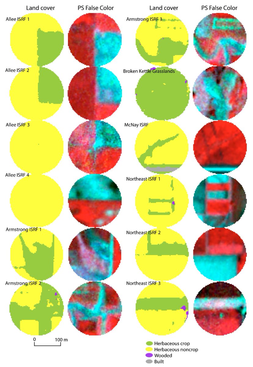 erleellis's tweet photo. 🐦🦅🦆🦉
Bird habitats in Iowa's farms?
Yes!
Mapped thanks to @planetlabs &amp; @ecosynth
Agricultural Landscape Composition Linked with Acoustic Measures of Avian Diversity
@adampdixon @Land_MDPI #bioacoustic #biodiversity 
https://t.co/eItCpwge1o https://t.co/6V5pNt14l3