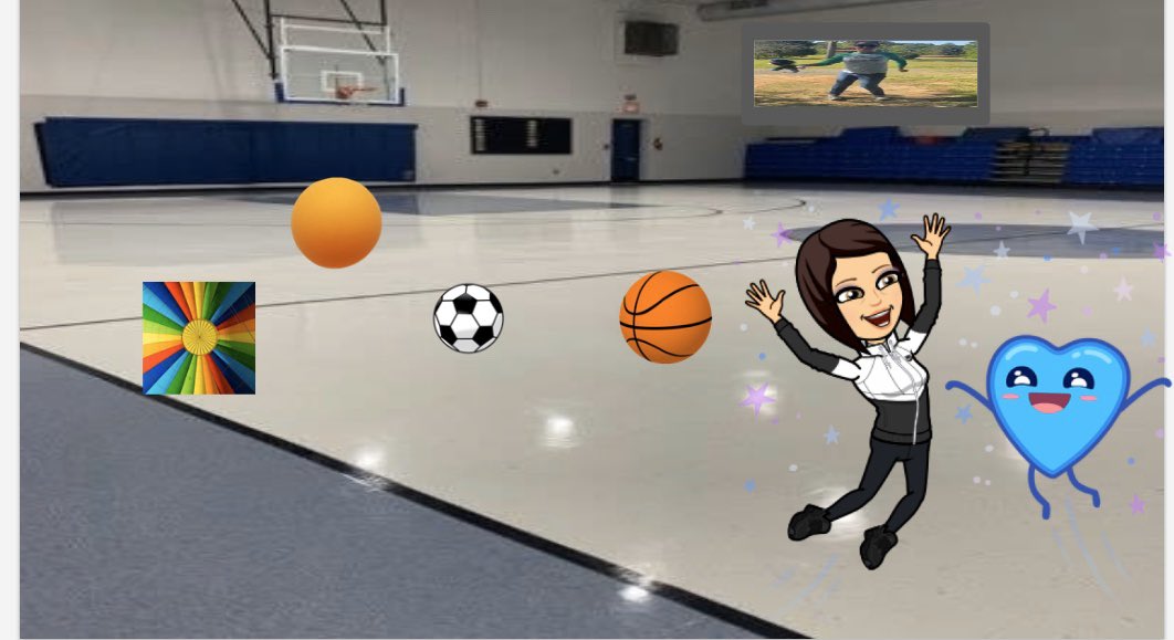 pe_brook's tweet photo. My new interactive google slide classroom!  I miss my kids!!!! #lcsstrong2thecore @NorthBrookElem #fitkids #hearthealthy https://t.co/Bf5beueQ1r