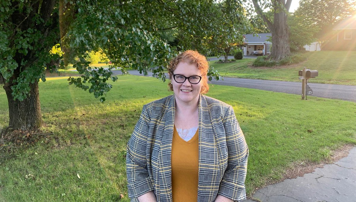 wsfcs's tweet photo. Congratulations to Michelle Derouin, of #ReaganHighSchool, on being named the N.C. Teacher of the Year for the Association of Family and Consumer Sciences. She will now compete for the National Teacher of the Year.  #wsfcs @BradRoyal_1 https://t.co/xLNmK2SNFi