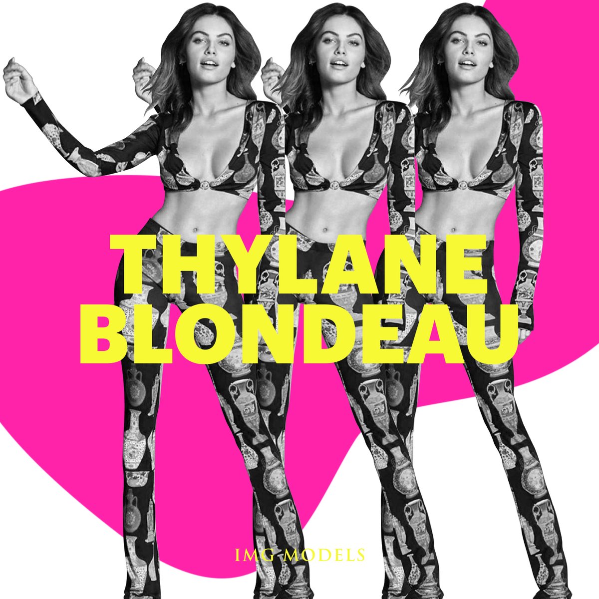 IMGmodels's tweet photo. #ThylaneBlondeau (@thylaneaz)'s new @Spotify #playlist is now LIVE! Listen here: https://t.co/XeR01cx3gQ https://t.co/DfiTRmQj69