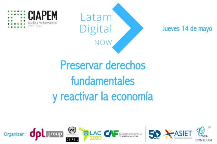 ciapemnacional's tweet photo. #EventosCIAPEM | A iniciado #LatamDigitalNow, foro virtual que reunirá a las autoridades TIC y telecom más destacadas de LATAM para imaginar la transformación digital día después de la #pandemia 

Sigue la transmisión online https://t.co/LIiT7ph6F4 https://t.co/NLlhHvw48f