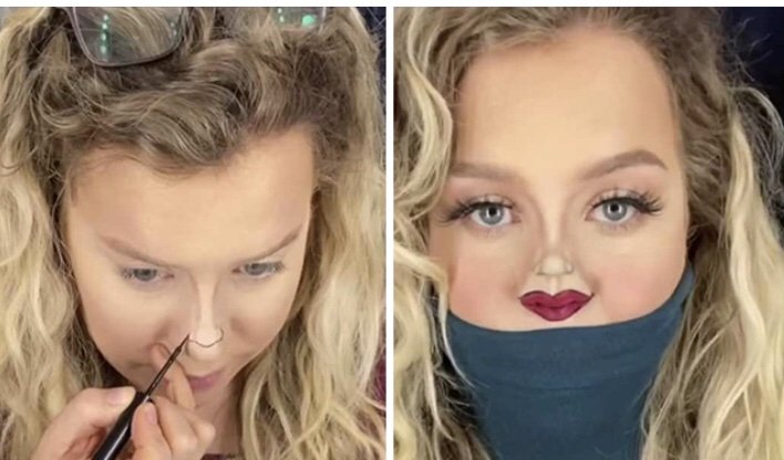 annaciesluk's tweet photo. Drogie Panie jest makijaż #COVIDー19 👄 https://t.co/IT6xj29TeA