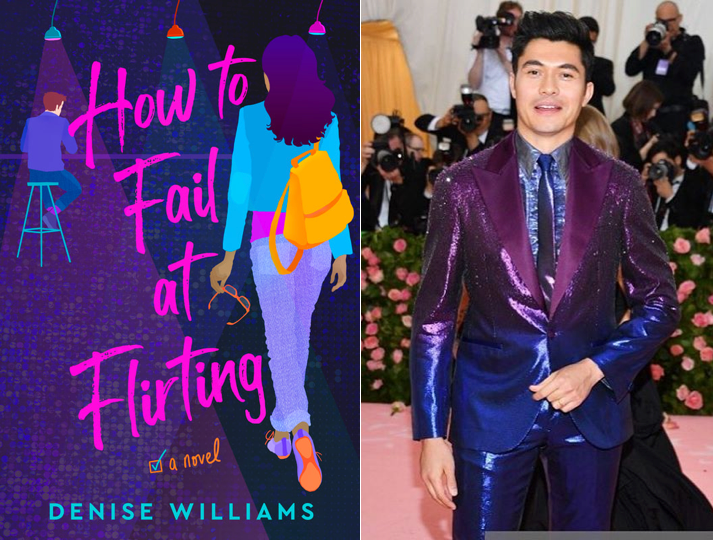 How to Fail at Flirting by  @nicwillwrites as Harry Golding in Versace (2019)  #RomanceCoversAs