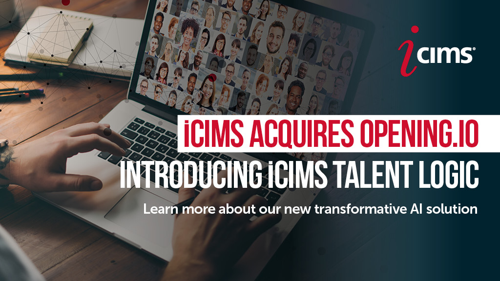 iCIMS's tweet photo. Today we announced the acquisition of @openingdublin and launched our powerful #AI solution, iCIMS Talent Logic! These new capabilities provide customers a more intelligent way to build qualified, diverse workforces and reshape the future of #hiring. More: https://t.co/RCL7uJCibu https://t.co/IuxX26pP8N