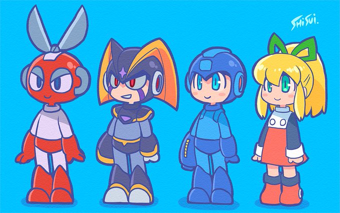 「ロックマン」のTwitter画像/イラスト(古い順))