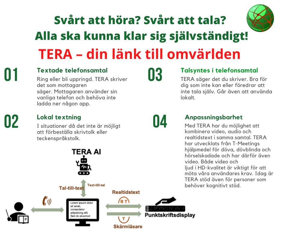 T_meeting's tweet photo. Vår app TERA förenklar kontakt med nära och kära, dessutom kan du nå samhällstjänster som bygger på telefoni själv. Du får alltså frihet att kommunicera med omvärlden utan krångliga mellansteg.
https://t.co/hmSVq2NPaI https://t.co/dKExdsqVJz
