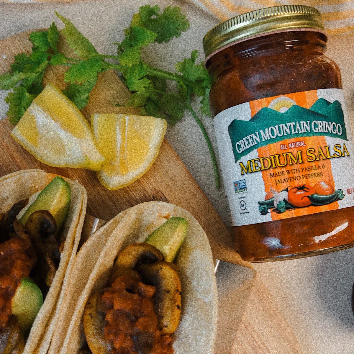 candycalderon_'s tweet photo. These mushroom tacos are so yummy, nutritious, and healthy #Ad... topped them with
@gmgsalsa medium salsa for that extra kick. They are perfect for your lunch, or for a date night! ---> https://t.co/PGwXPbYibD
#SauceIntoSummer #CheckOutOurBackSide #GreenMountainGringo https://t.co/bPD3FlqX5A