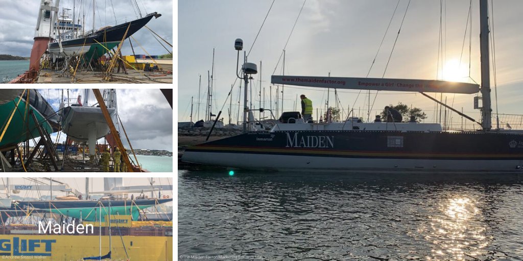 We are so grateful to everyone in these challenging times who have helped #Maiden return back to the UK and now safely berthed in MDL’s Hamble Point Marina.