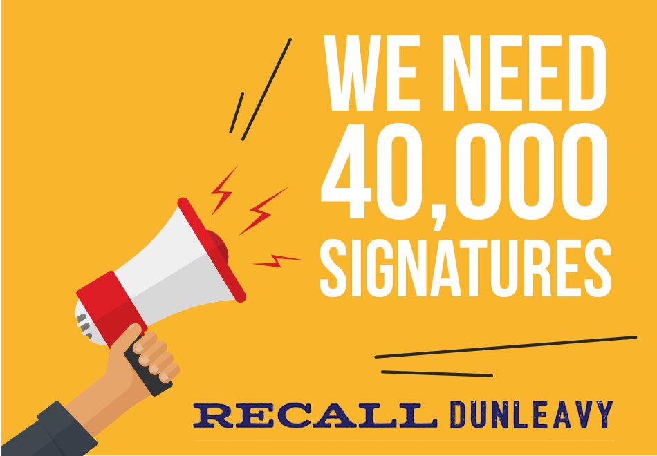 WonAlaska's tweet photo. Plain, simple, historic. We need Alaskans help NOW to collect the remaining 40,000 signatures our recall needs to advance to an election of Michael J. Dunleavy. SHARE now to spread the word about signing at HOME: https://t.co/bGaObOQ2OL

#RecallDunleavy #akleg #akgov #SignatHome https://t.co/Qc8mudyVqe