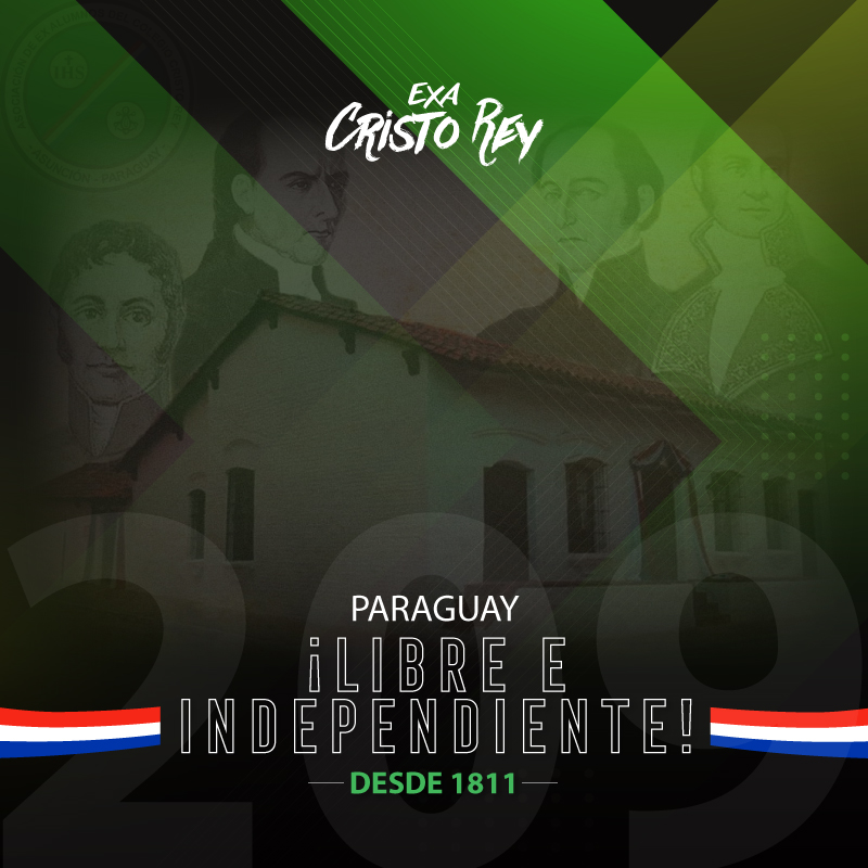 209 años de libertad, soberanía e independencia de nuestro querido Paraguay 🇵🇾

¡Feliz Día de la Independencia Nacional!