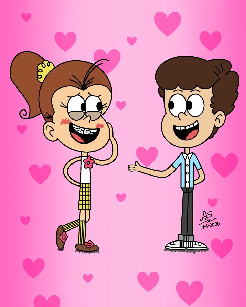 So, i decided to draw Luanny (Luan and Benny). 