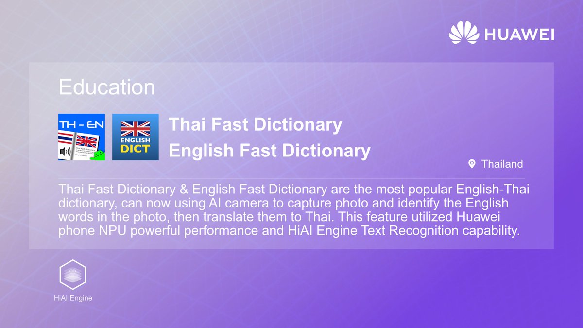 Huawei_devs's tweet image. Hey, #HuaweiDevelopers! 🙌

New #HWDevCase for you! 😃

With HUAWEI HiAI Engine, you can integrate:

✅ Facial Recognition
✅ Image Recognition
✅ Text Recognition
✅ Body Recognition
✅ Code Recognition

…in just one day! 🤩

Read here 👉  bit.ly/35T2g3A 

#HUAWEIHiAI