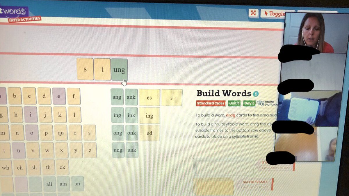 Building and writing words with new sounds.  Go readers go!  📚✏️ @LDSPrincipal @LDS_Supervisor #FTS4rkids