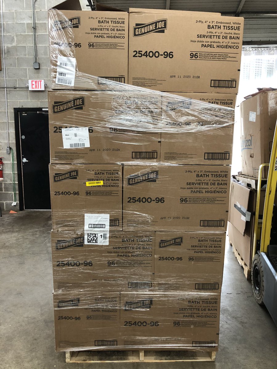 Yes, we do have toilet paper. Give us a call.