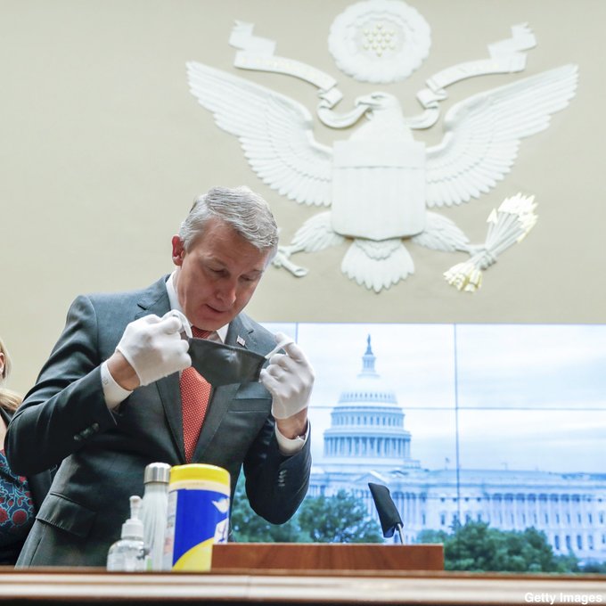 ABCWorldNews's tweet photo. NOW: Ousted vaccine development chief Rick Bright, who claims he was retaliated against for warning the government was slow in responding to the coronavirus, is testifying before a House committee. 

Pres. Trump attacked Bright before his testimony. https://t.co/nUTJY2c8qX https://t.co/8ciEPsGS7j