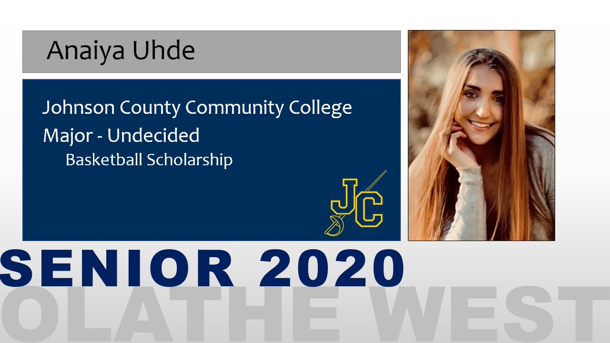 OWSeniorSigning's tweet photo. Congratulations to Anaiya Uhde who has earned a basketball scholarship to attend Johnson County Community College!  Anaiya is undecided on a major.  #owseniorsigning #GoCavaliers https://t.co/jgPdeBuNGg