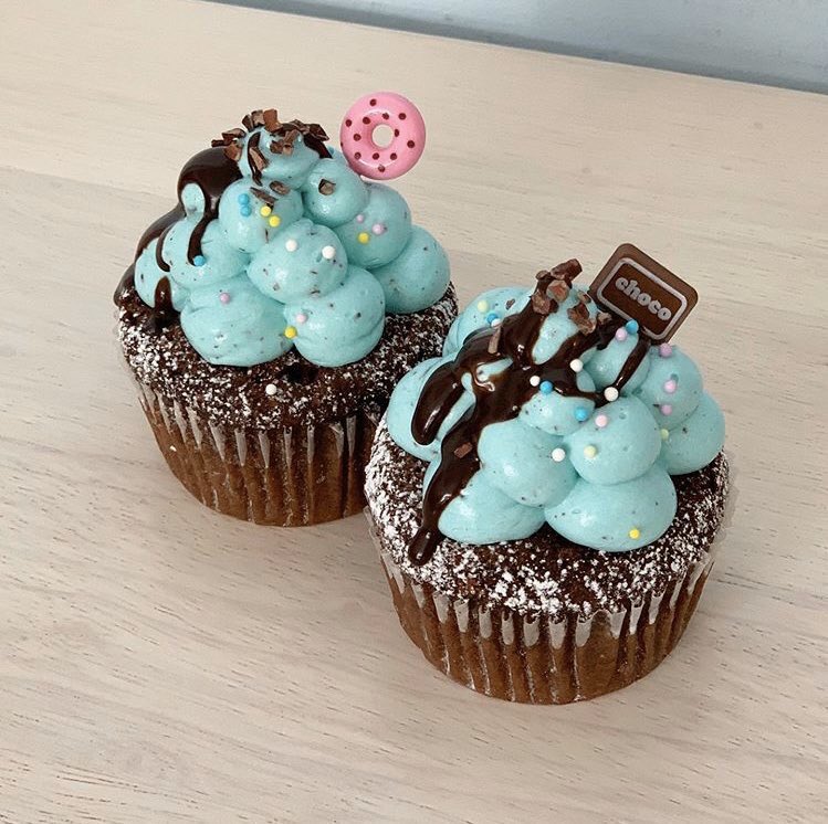 チョコミント屋さん 訂正があり 再ツイートします 茨城県つくば市 Moikka ベイクショップ チョコミントカップケーキ チョコミント チョコミン党