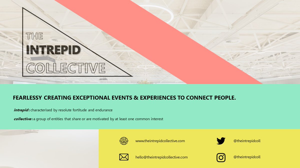 The Intrepid Collective - LAUNCH DAY!!! So excited to start working with our clients and team on exciting new projects