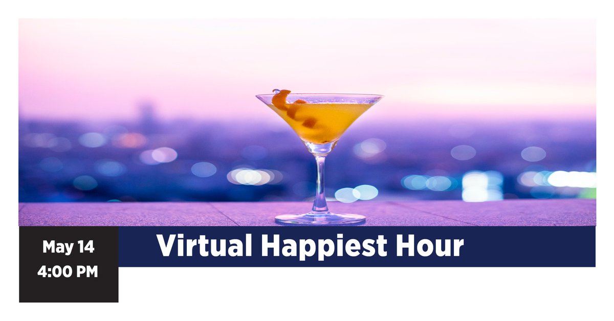 Enjoy a little break from your workday and join us today at 4pm for a virtual Happiest Hour.  All are welcome to join. Meeting link located at: smpsneo.org/meetinginfo.ph…
