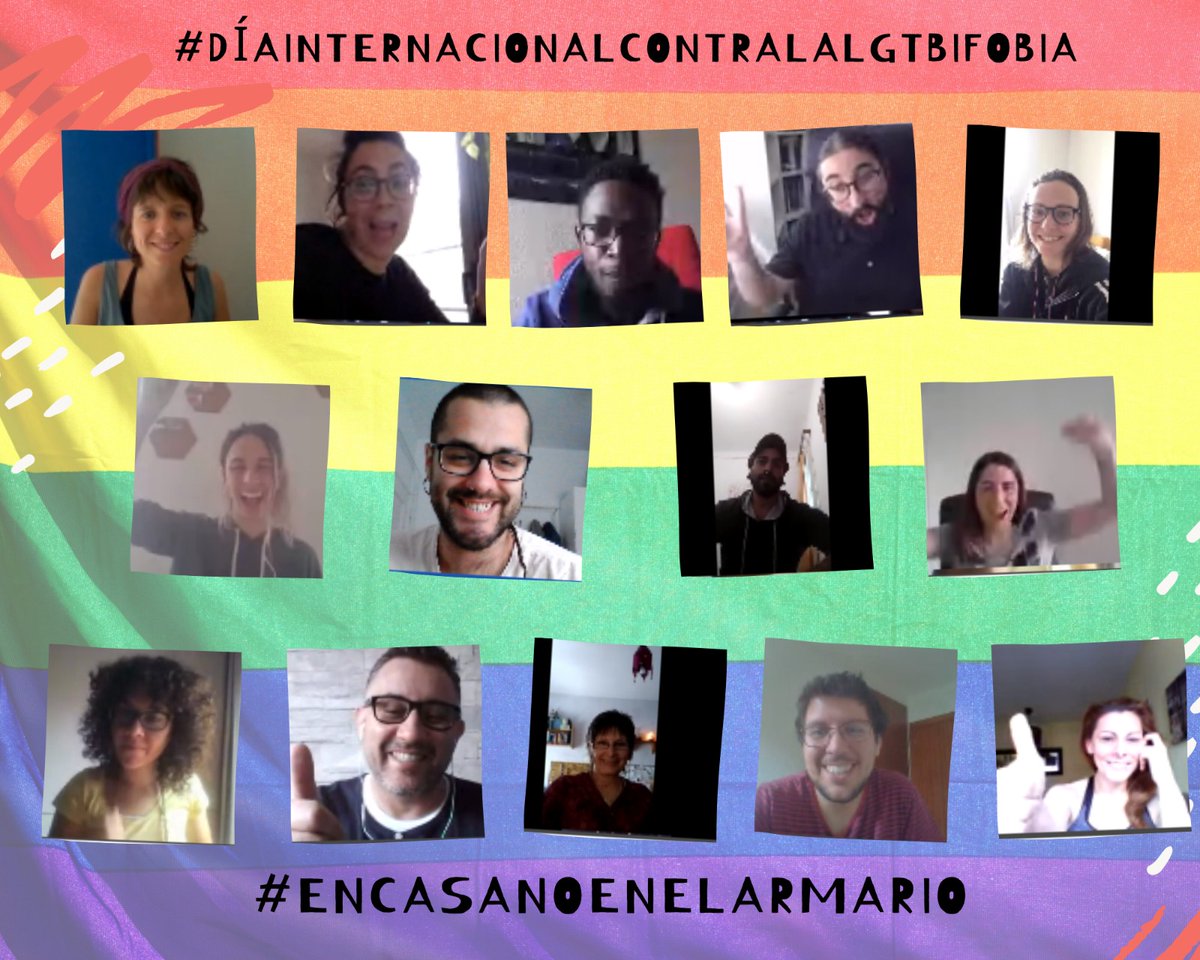 laruecaas's tweet photo. Desde el Centro Integrado de Valderrobres somos mas fuertes que el odio
@RidBlas @Canillejascomun 

#EnCasaNoenelArmario #DiaContralaLGTBIfobia https://t.co/RPTHDQnmuP