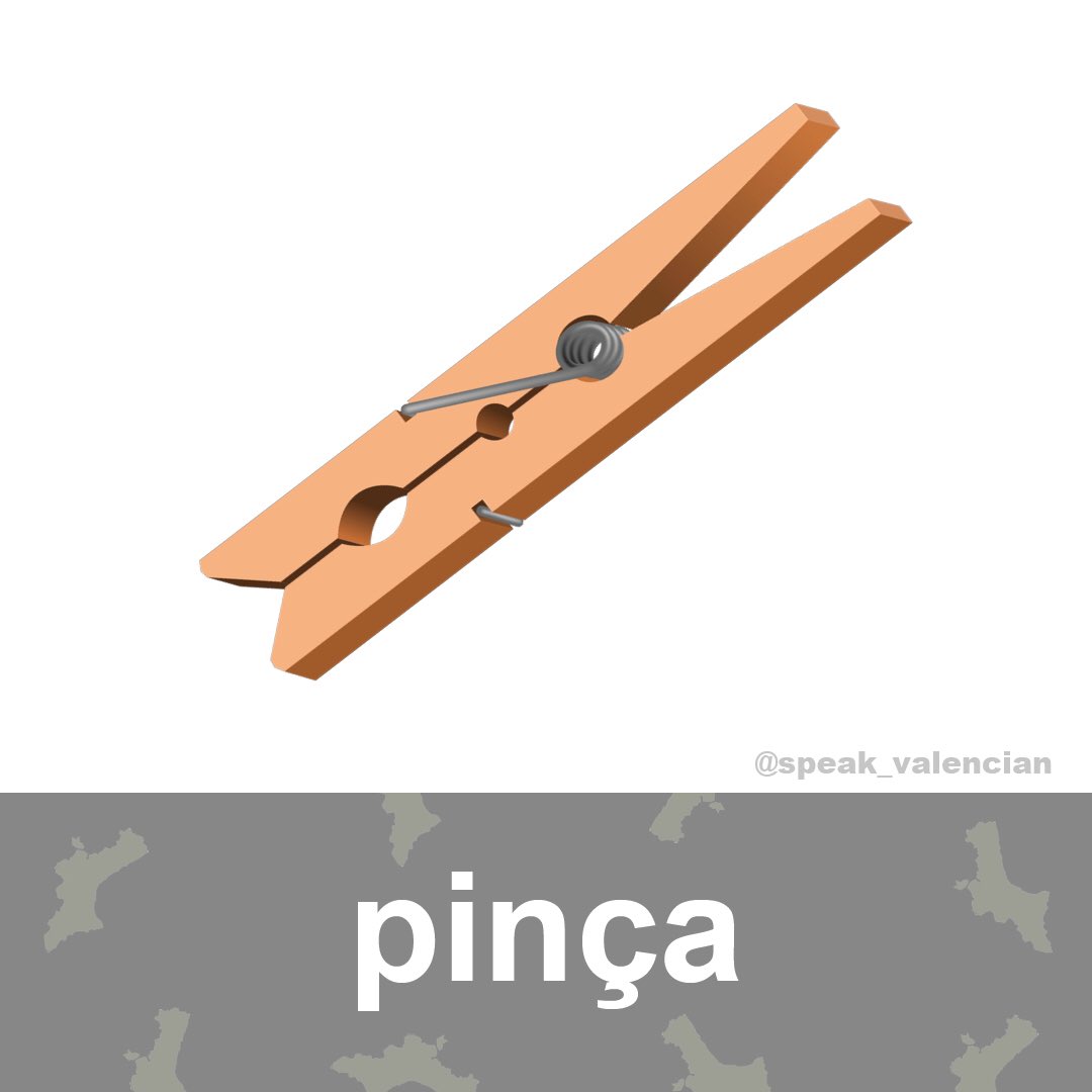 speakvalencian's tweet photo. #estenedor #clotheshorse #agulles #pinces #clothespeg #clothespin #estendre #hangout #síalvalencià #paraulesenvalencià #learnValencian #parlemvalencià #ComunitatValenciana #llenguavalenciana #aprendevalenciano https://t.co/UF5sbbX4dc
