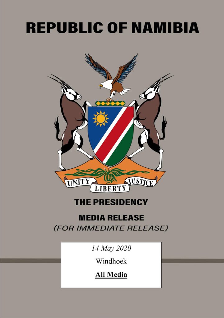 Dr Hage G. Geingob tweet media