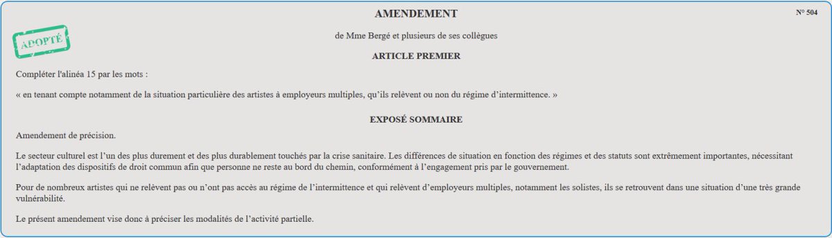 auroreberge's tweet photo. ✅ Amendement adopté à l'unanimité ! https://t.co/3UjrZigWIm