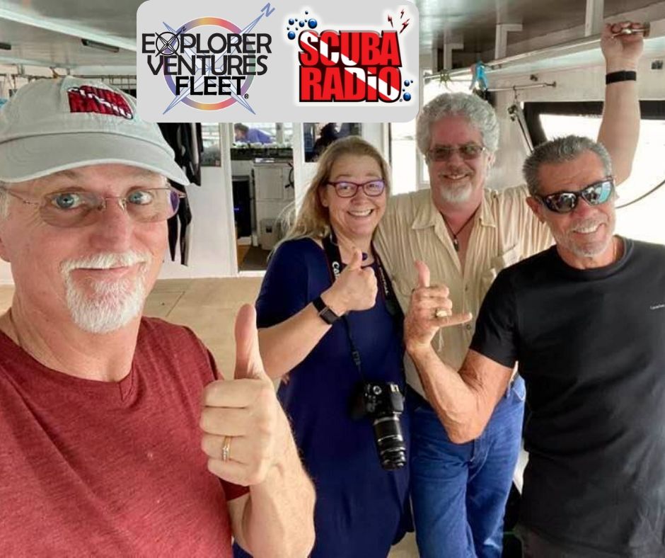 ExplorerVenture's tweet photo. 🌴😎Happening today! Join us for a Facebook Live Happy Hour. Tune in on our Facebook page this afternoon at 1 PM PST / 4 PM EST. See you then!

#ExplorerVentures #PeterHughes #ScubaRadio #HappyHour https://t.co/DuYkZnf6mV