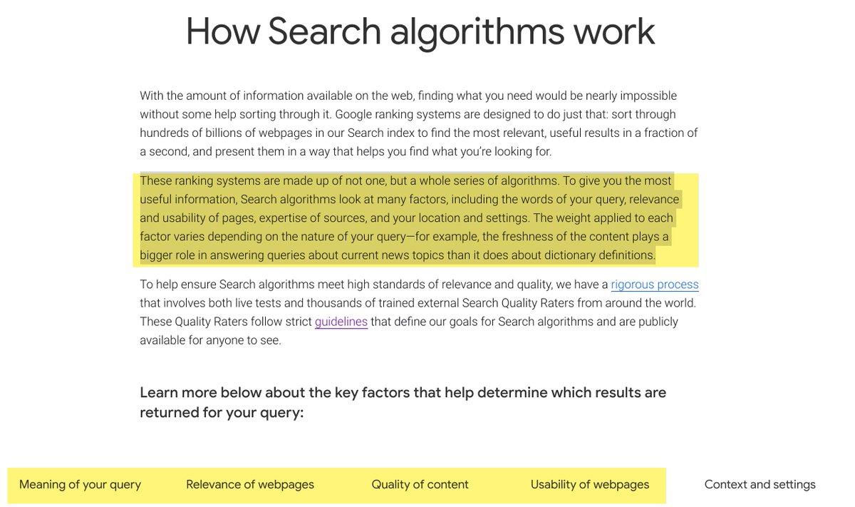So again, if you are trying to recover from a  #CoreUpdate, review the items in  https://www.google.com/search/howsearchworks/algorithms/Core updates are a tweaking of the CORE RANKING FACTORS to obtain a Google defined goal.Nothing new.Just more broad as updates this large are usually more target specific.