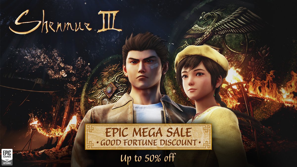 PLAION's tweet photo. 👊 Are you up for a challenge? Lan Di is waiting for you... 💪

Get ready to to train up &amp; grab #Shenmue3 for 50% off on the @EpicGames Store now until the 11th of June ▶️ https://t.co/tqGzEoOeBf https://t.co/JRgwcpXOpP