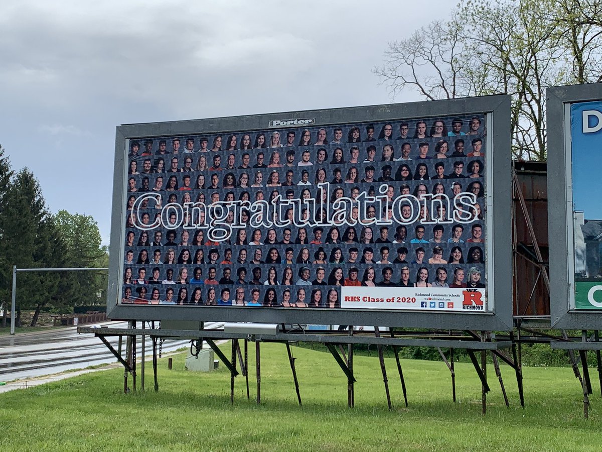 wearrrichmond's tweet photo. Congratulations Richmond High School Class of 2020! https://t.co/KDPEFocGYB