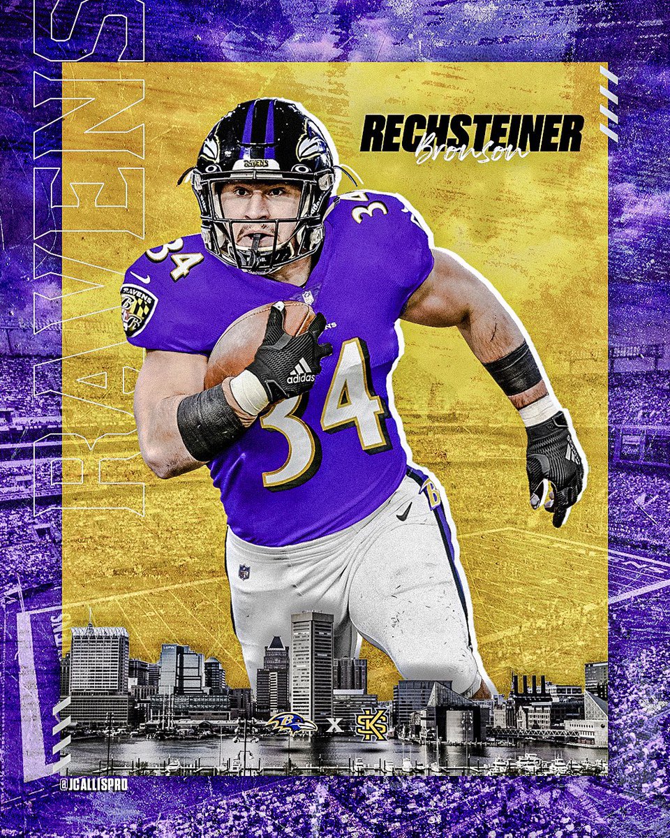 KSUFBRecruiting's tweet photo. Ladies and Gentlemen... they got him 😎

@BronsonSteiner = 3️⃣4️⃣

@Ravens • #EATzone https://t.co/vJVs9FQkGI