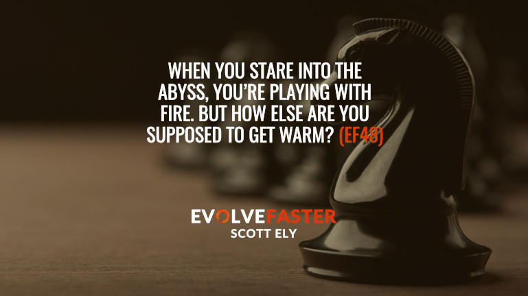 _scottely's tweet photo. (EF48) Look Deeply: When you stare into the abyss, you’re playing with fire. But how else are you supposed to get warm?

https://t.co/uhOXrUomQ7

#challenge #goodlife #Life #risk https://t.co/HIffMCJCnr