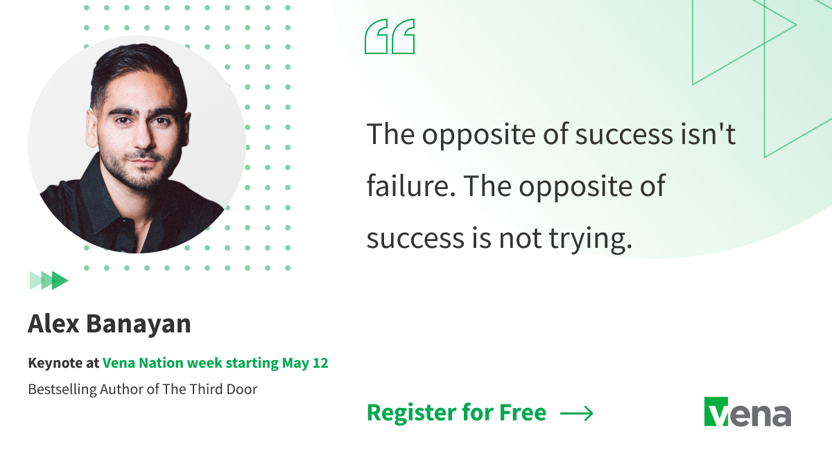 venasolutions's tweet photo. @AlexBanayan's A New Mindset keynote will be available on-demand. Register and login to watch: https://t.co/kogz7cdUHS

#VNw2020 #ANewMindset 🌱
@AlexBanayan https://t.co/NFDOTq1f83