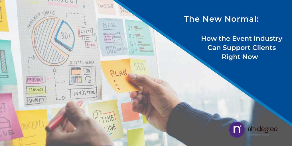 We’re sharing some expert strategies for how event planners can support their clients in our strange new world from Nth Degree’s VP of Client Success, Jesse Meyer, over on today’s blog: hubs.ly/H0qwC_j0