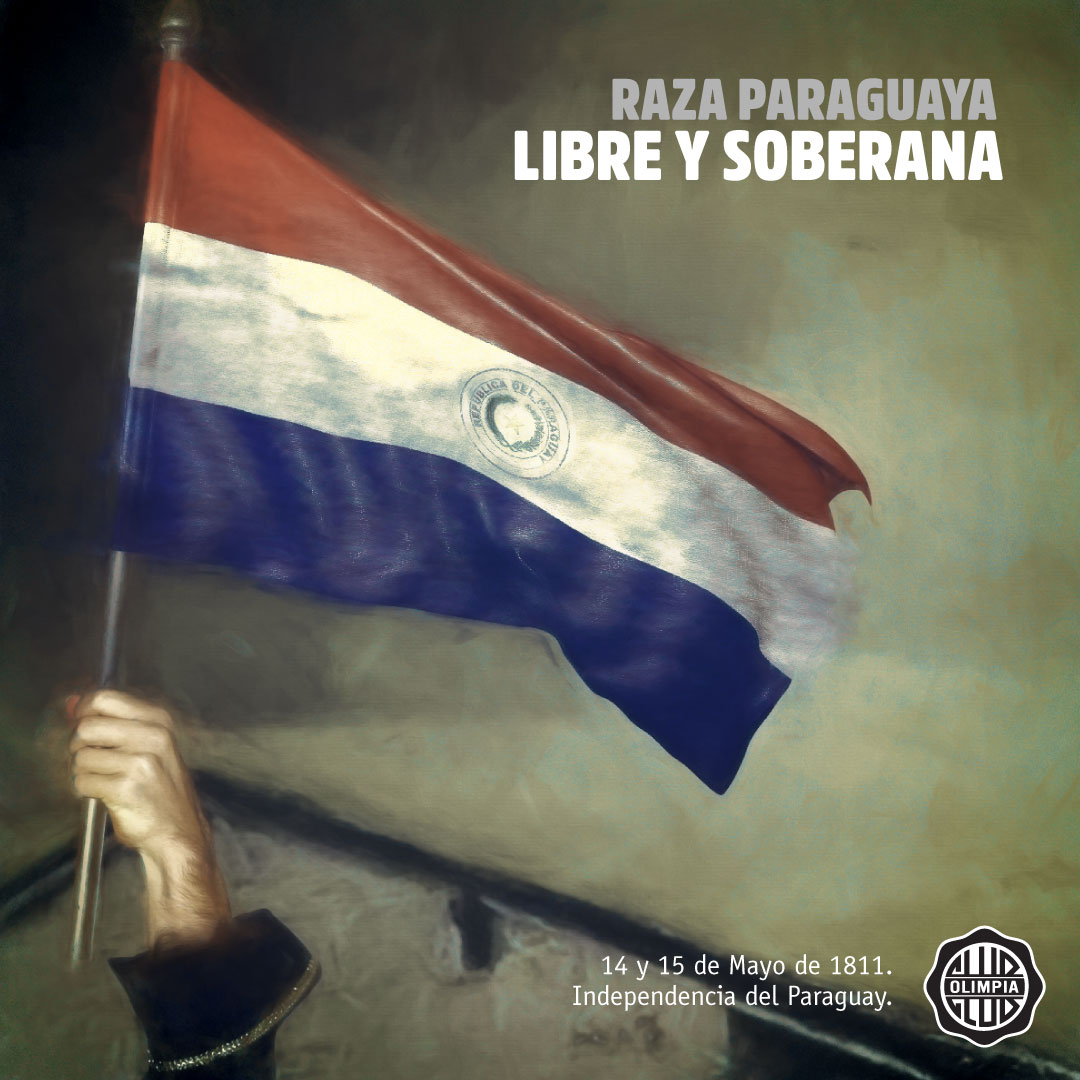 elClubOlimpia's tweet photo. ¡PARAGUAYO DE RAZA, OLIMPISTA DE CORAZÓN! 🇵🇾⚪⚫⚪

Valentía, coraje, fuerza, amor propio… valores que el Olimpia transmitió a lo largo de la historia enarbolando la gloriosa tricolor.

#DiaDeLaIndependencia https://t.co/a7wK1GhNTy
