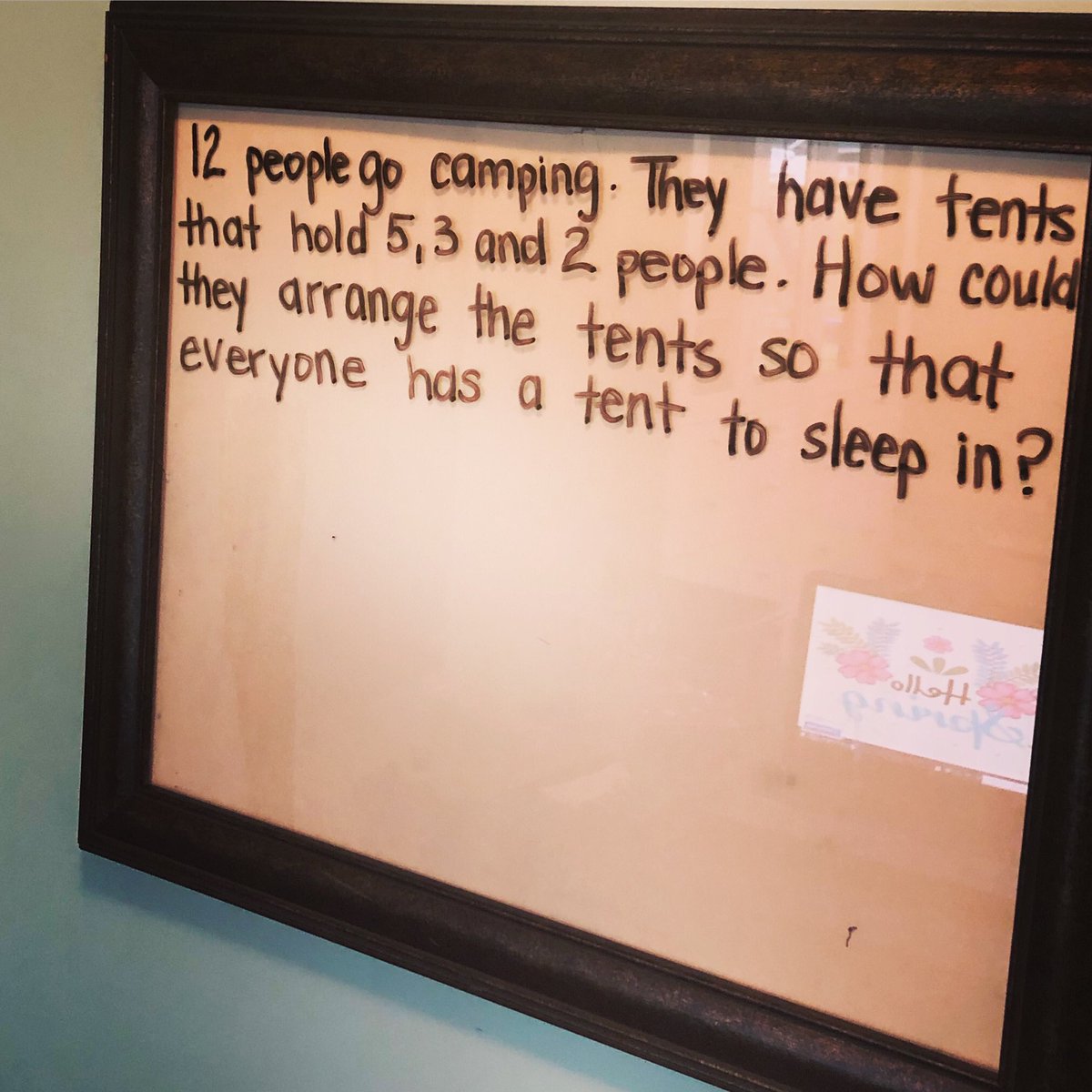 Shelley_Lillico's tweet photo. Excited for our #grade1 live math chat coming up today. We have a camping problem to work through: #stretchyourbrain #lowfloorhighceiling #gpcsd @StCatGPCSD https://t.co/MmP8eFrE10