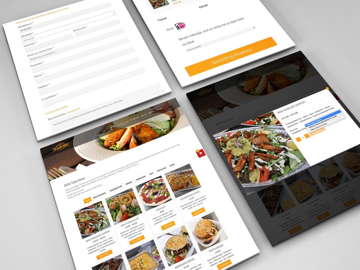 GoGurus's tweet photo. Voor Eetcafé De Kleine Winst hebben we onlangs een online menukaart ontwikkeld. Daar aan gekoppeld een maatwerk bestel systeem die weer in verbinding staat met een planningsysteem. Check 'm hier https://t.co/KJZt5eWpTO

#horeca #restaurant #afhaal #bestellen #menu #nederweert https://t.co/8nn9VJrbLb