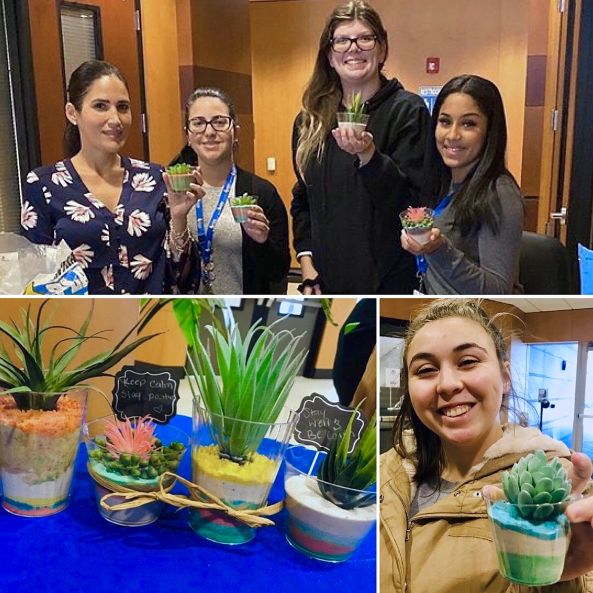 KeiserU's tweet photo. #TBT That time when...
KeiserU #Miami #PsychologyClub hosted a creative #Wellness Event in 2019 & provided students materials to arrange a beautiful #succulent to keep!
#kumiamipsychologyclub #keisermiami #create #plants https://t.co/tSm7g9zAvv