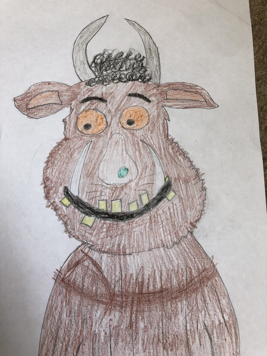 EmmaWayre's tweet photo. Lucy’s gruffalo xxx (little bit of help from mummy) @SarahStoneley @Temple_Sutton https://t.co/JthjXzZJWs